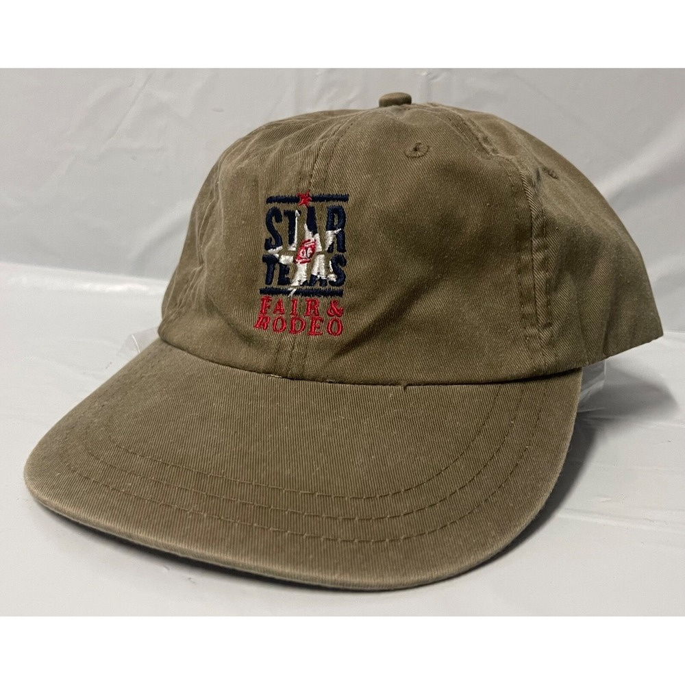 STAR‎ OF TEXAS FAIR & RODEO CAP VINTAGE TAN